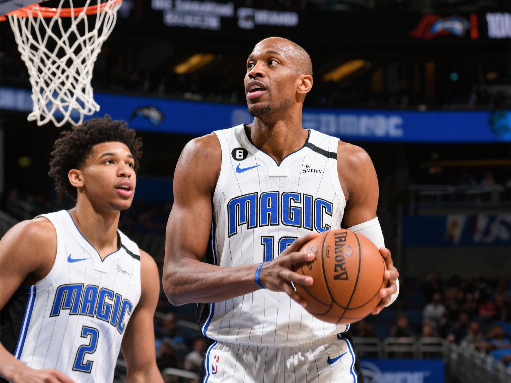 小卡特作为魔术队中锋，他在内线的稳定性和